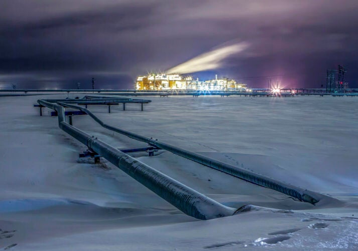 Energy Production Alaska North Slope. (Marc Morrison / Cavan Images / Getty Images)