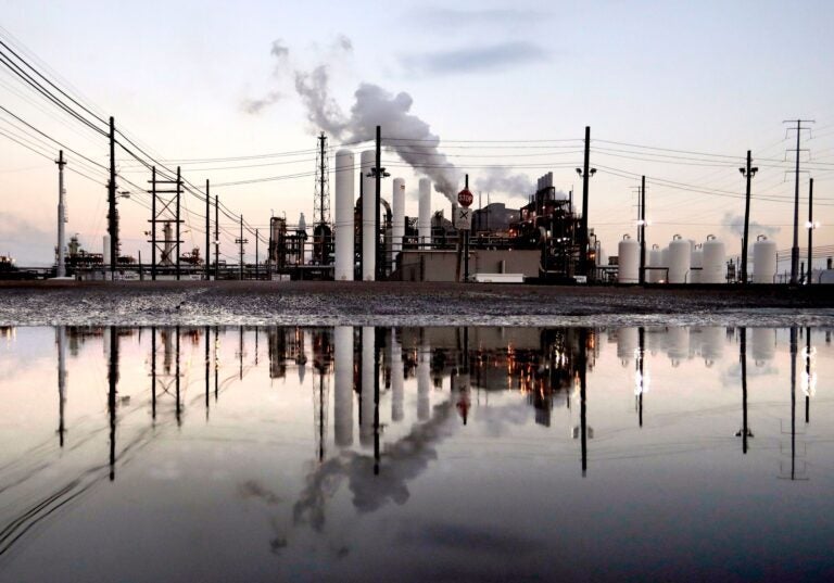 An Air Products and Chemicals Inc. carbon capture and blue hydrogen facility in Port Arthur, Texas.