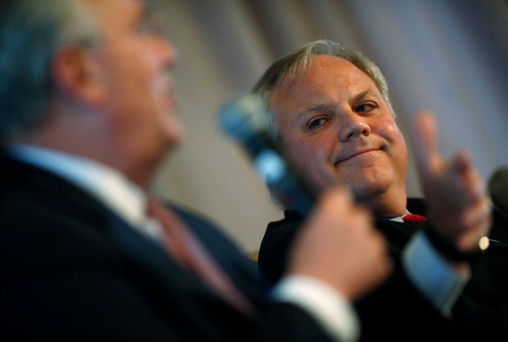 David Bernhardt, a former lobbyist for major polluting projects, is taking over as acting Secretary of Interior.
(David Zalubowski / AP)