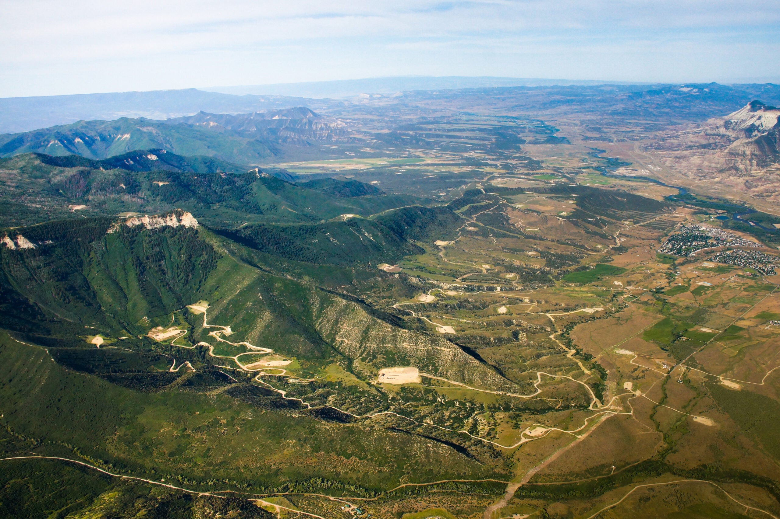 Fracking on BLM land in the Colorado River Valley Field Office of western Colorado.