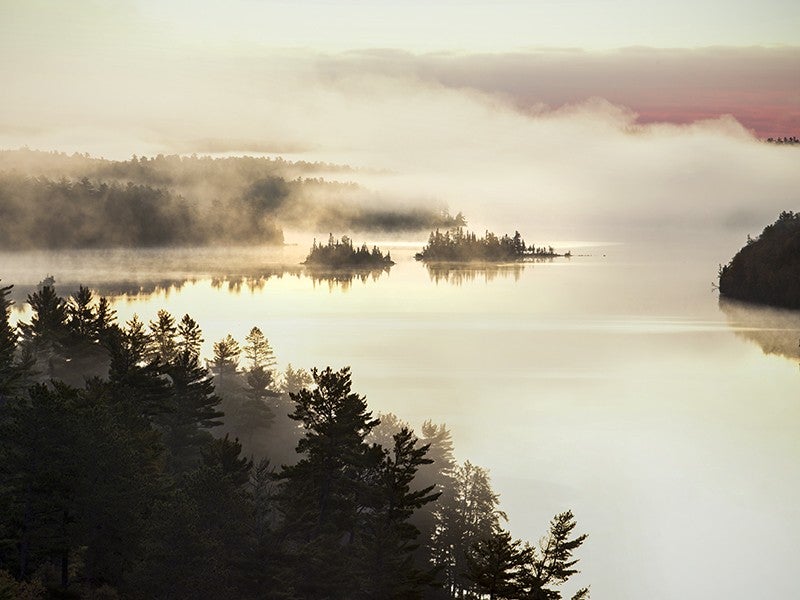 Sulfide mining poses a severe threat to the 1,100 lakes in Minnesota’s Boundary Waters Canoe Area Wilderness.
(Dan Thornberg / Shutterstock)