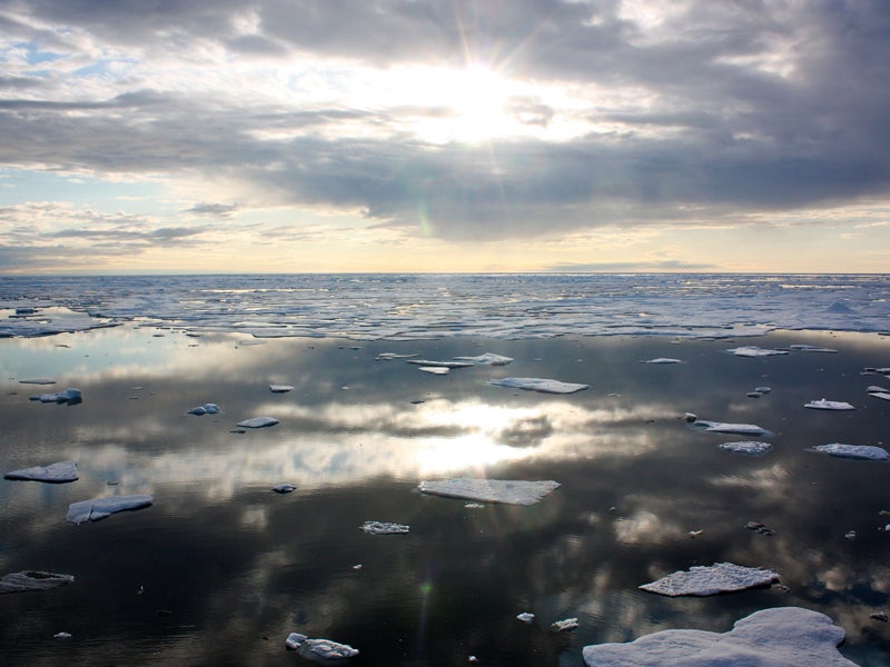 The Chukchi Sea, pictured above, is free of oil drilling for the foreseeable future.
(Kathryn Hansen/NASA)