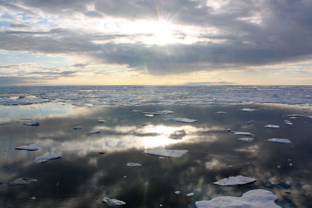 Chukchi Sea. (NASA / Kathryn Hansen)