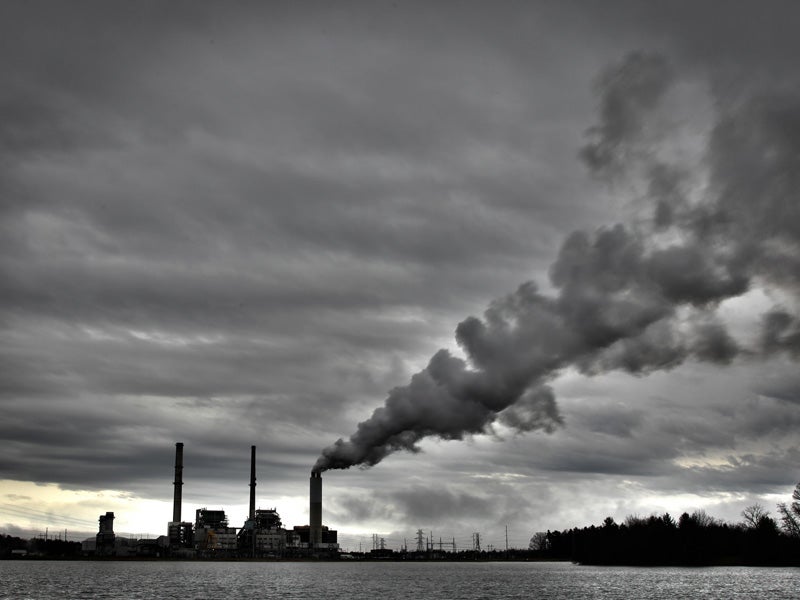 A Duke Energy coal fired power plant