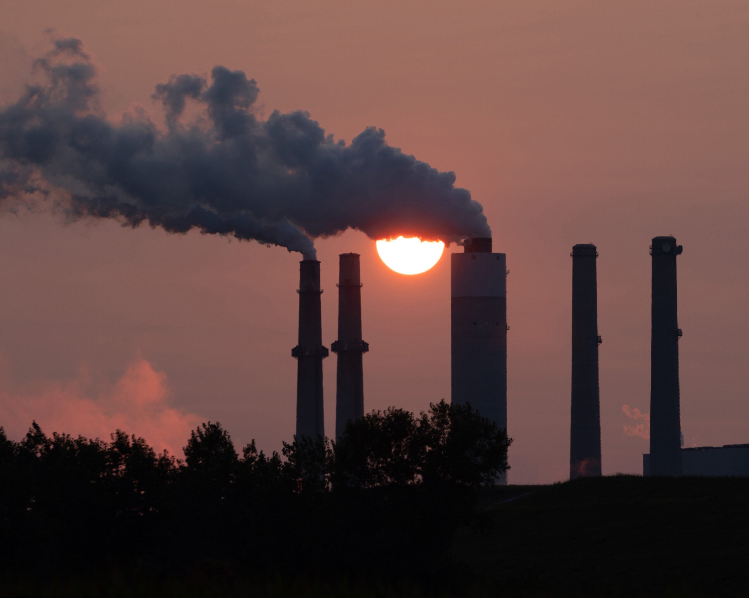 The NIPSCO R.M. Schahfer Generating Station in Wheatfield, IN,