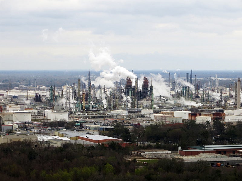 An Exxon refinery in Louisiana.