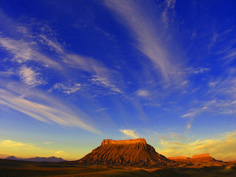 Factory Butte in Utah is among the 2.1 million acres of public lands managed by the BLM Richfield Field Office.
(Photo courtesy of Ray Bloxham and the Southern Utah Wilderness Alliance)
