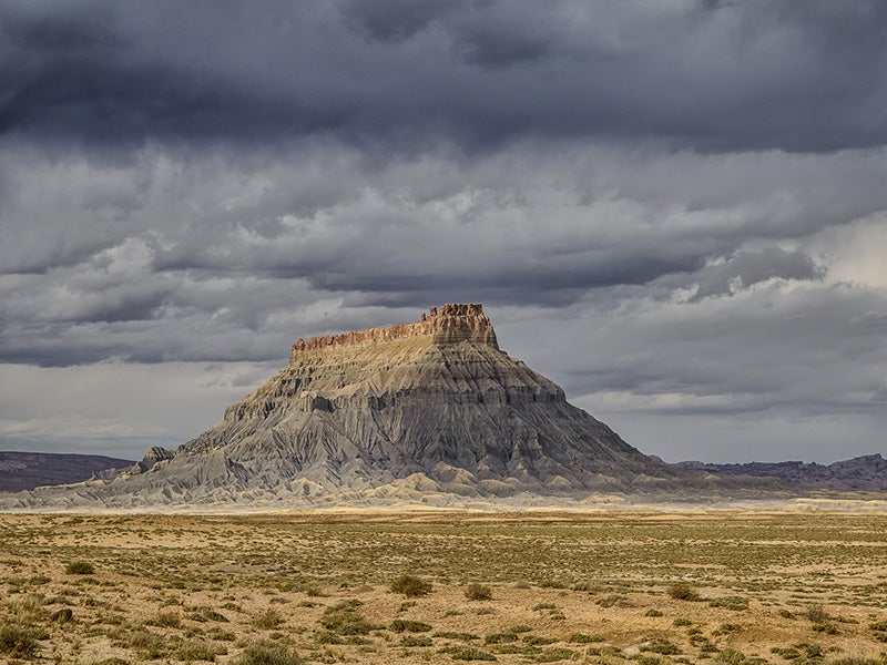 Factory Butte in Utah is among the 2.1 million acres of public lands managed by the BLM Richfield Field Office.