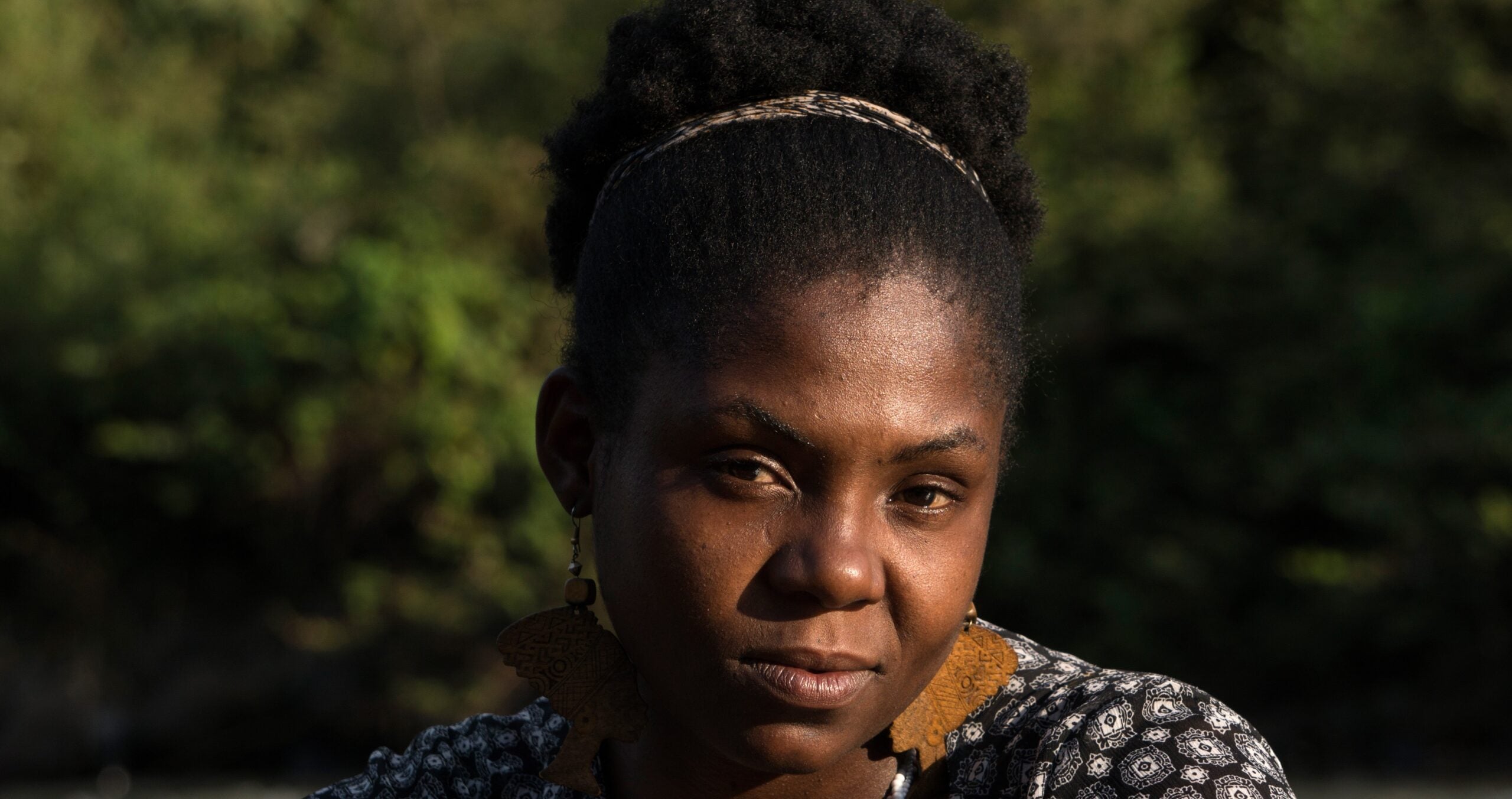 Francia Marquez, the Afro-Colombian rights activist campaigning