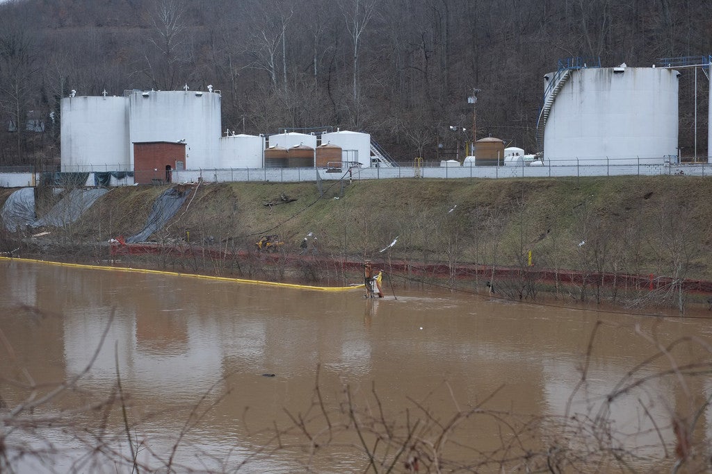 In January 2014, a chemical spill occurred in West Virginia, leaving up to 300,000 residents without access to potable water.
(Dogberryjr  / Flickr)