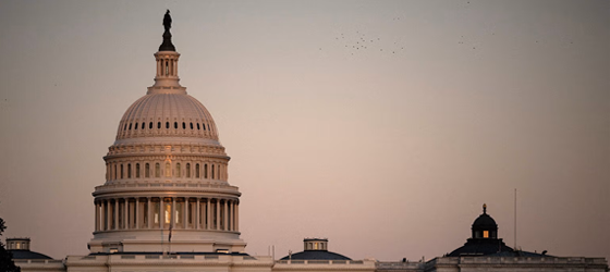 The U.S. Capitol on October 1, 2025, the first day of the federal government shutdown. (Andrew Caballero-Reynolds / AFP via Getty Images)