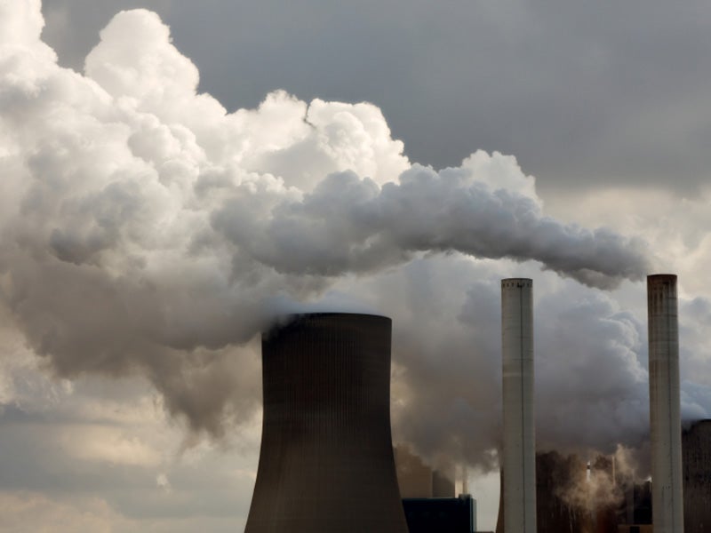 A coal-fired power plant.
(iStockphoto)