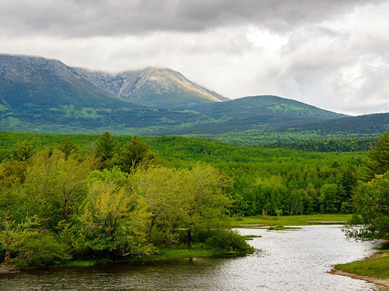Katahdin Woods and Waters National Monument. (iStock)