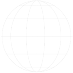 Orthographic map centered on Africa.
