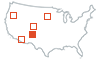 Map of the Chavez Creek Watershed.