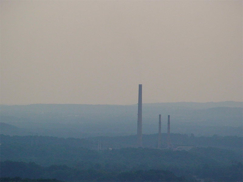 A coal-fired power plant in Maryland.