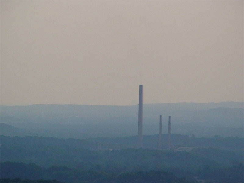 A coal-fired power plant in Maryland.
(Photo courtesy of Jeff Stehr / UMD)