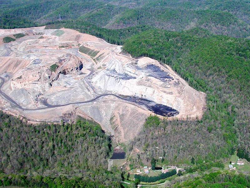 Central to Appalachian identity and heritage, West Virginia's mountains are being destroyed by mountaintop removal coal mining.
(Photo Courtesy of OVEC)