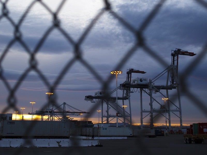 The Port of Oakland.
(Chris Jordan-Bloch / Earthjustice)