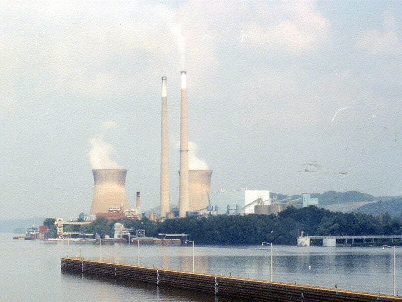 Pleasants power station in West Virginia.