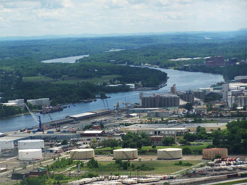 The Port of Albany.
(Photo courtesy of Andy Arthur)