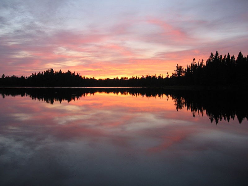 Pose Lake in the Boundary Waters Canoe Area Wilderness
