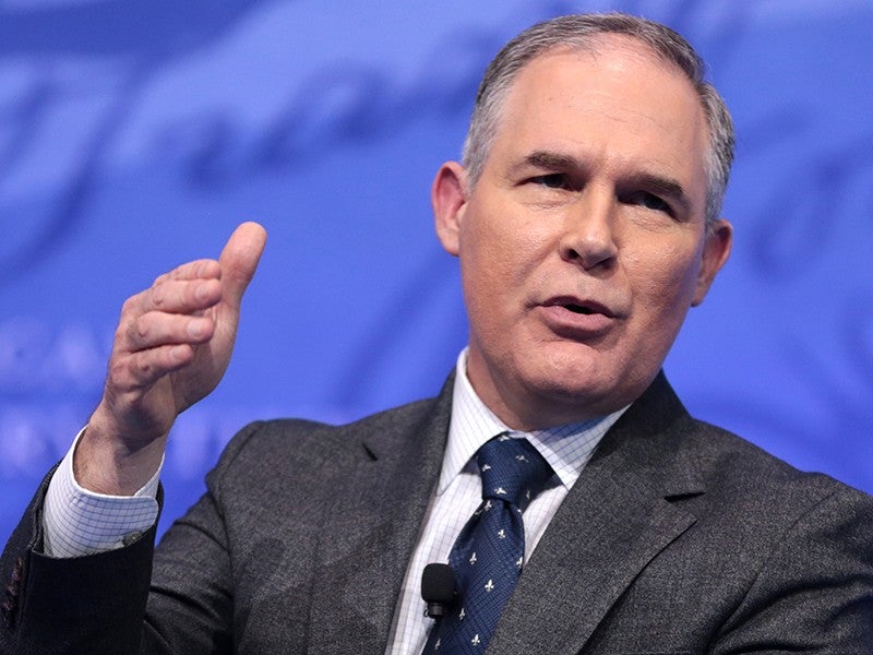 EPA Administrator Scott Pruitt.
(GAGE SKIDMORE / CC BY-SA 2.0)