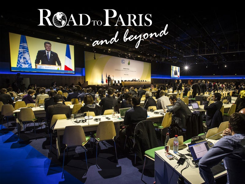 Paris climate talks, November 30