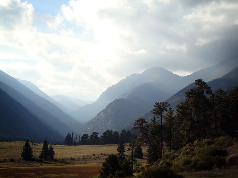 Rocky Mountain National Park in Colorado.