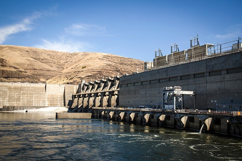 The Lower Granite Dam is one of the four Lower Snake River dams Earthjustice is fighting to remove.