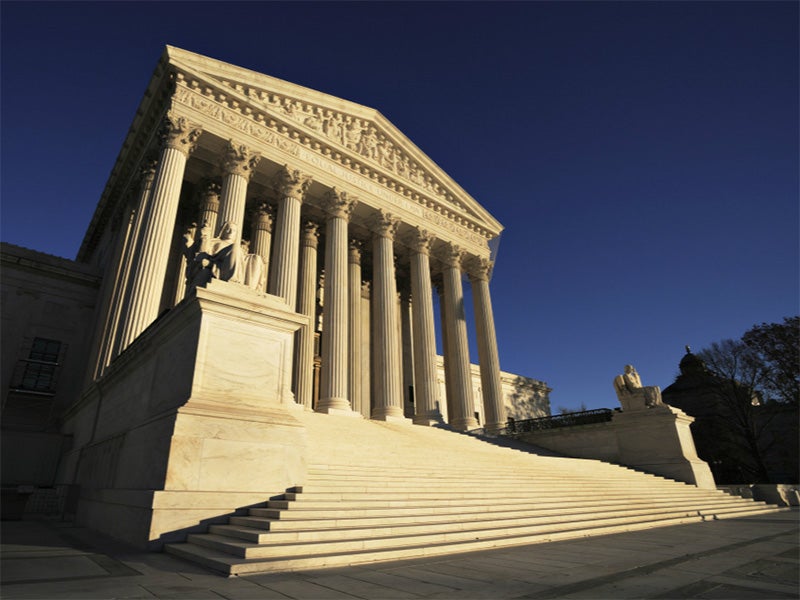 The U.S. Supreme Court. (Shutterstock)