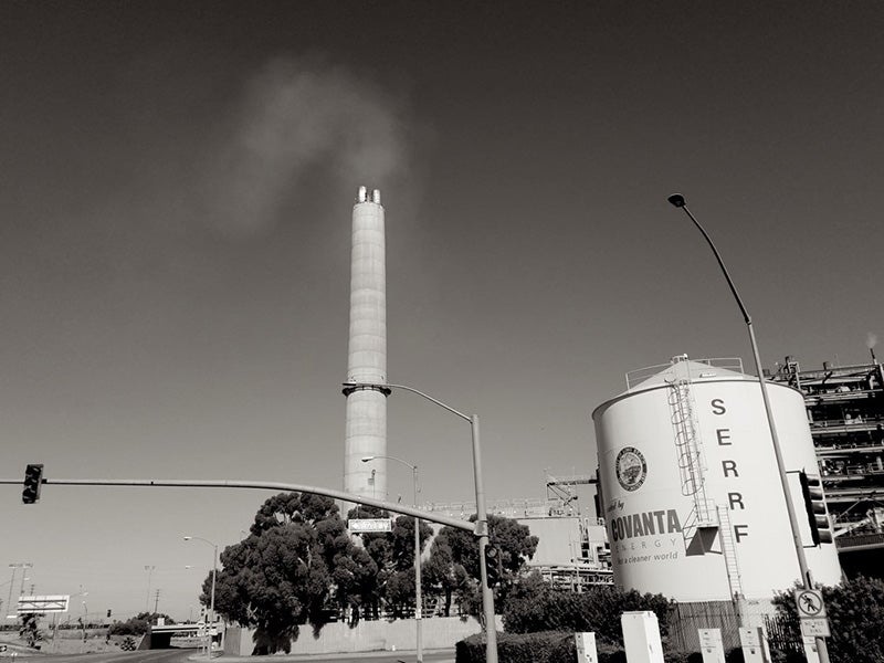 Southeast Resource Recovery Facility (SERRF) Incinerator in Long Beach, Calif.
