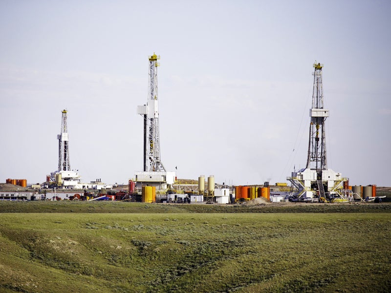 Fracking-induced earthquakes and unstable coal ash dams are a deadly combination.
(Jens Lambert/Shutterstock)