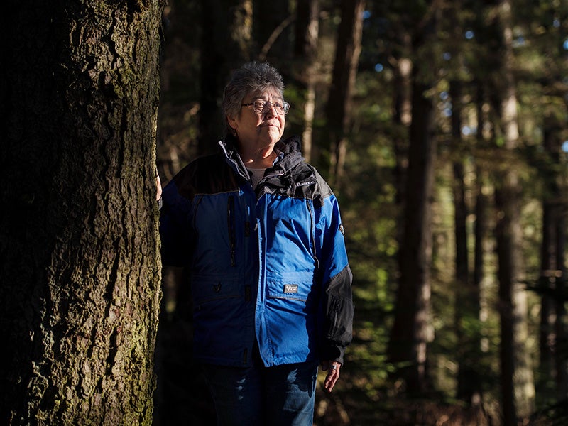 Wanda Culp and her colleagues at WECAN are fighting to defend the Tongass from logging.
(Michael Penn for Earthjustice)
