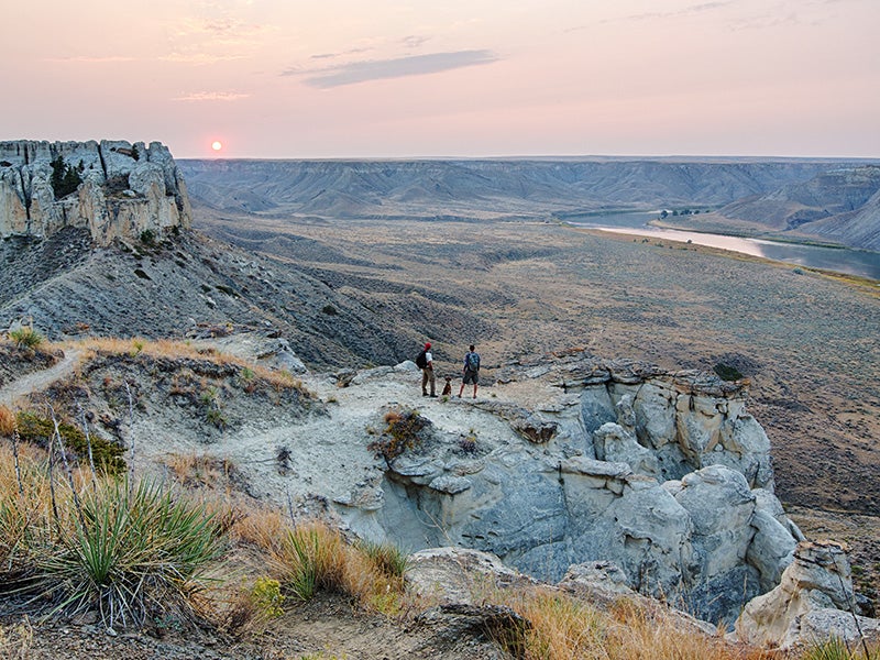 The Upper Missouri River Breaks National Monument covers about 375,000 acres of BLM-administered public land in central Montana.
(Bob Wick / Bureau of Land Management)