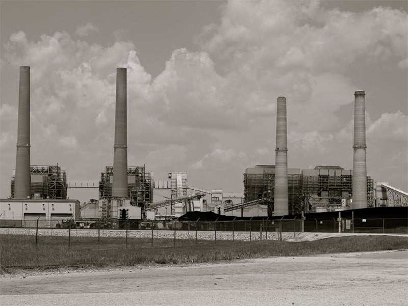 The W. A. Parish Power Plant in Thompsons, TX.