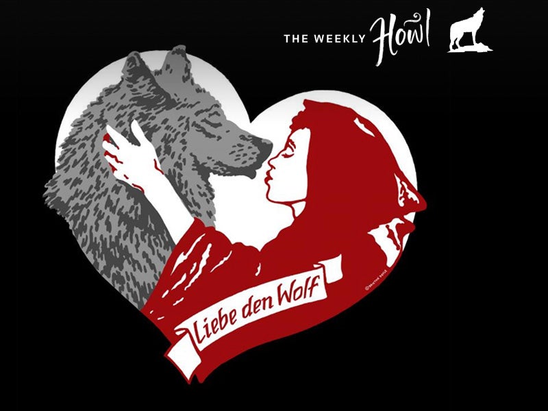 "Liebe den Wolf" or "Love the Wolf"
(Brixton Doyle)