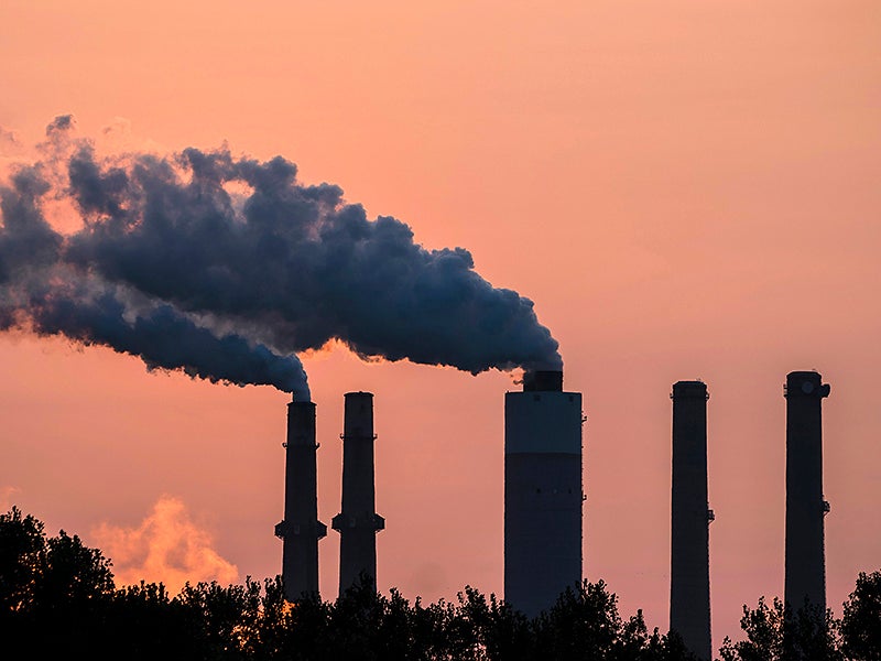 The NIPSCO R.M. Schahfer Generating Station in Wheatfield, Ind.